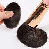 10pcs pink white nude black soft high quality face eyes private label synthetic fiber makeup brushes set