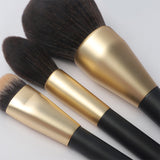 10pcs Contour Foundation Powder Double Side Synthetic white black Vegan Wholesale Private Label High Quality Luxury Professional Makeup Brush