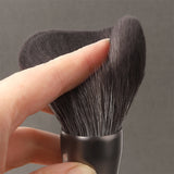 15pcs Luxury High-end Quality Silver synthetic hair goat hair Pony Hair Wooden Handle Makeup Brush Set