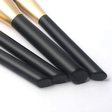 10pcs Contour Foundation Powder Double Side Synthetic white black Vegan Wholesale Private Label High Quality Luxury Professional Makeup Brush